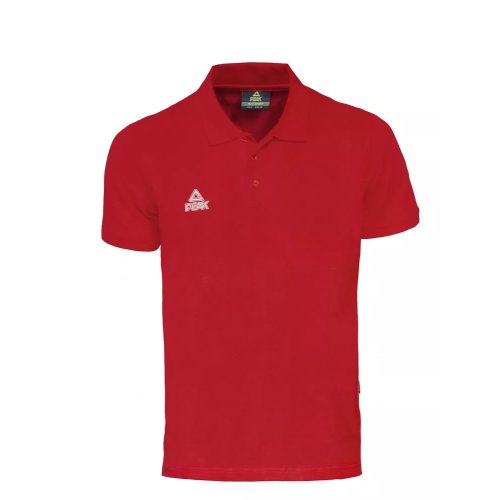 Peak Basic Polo Shirt Red M