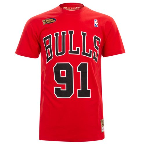 Mitchell&Ness Dennis Rodman Chicago Bulls Tee   L