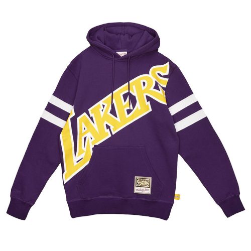 Mitchell&Ness Los Angeles Lakers Big Face Hoodie   L