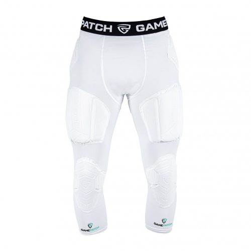 Gamepatch Padded 3/4 Tights with Full Protection White