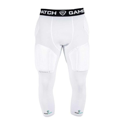 Gamepatch Padded 3/4 Tights Pro+ White