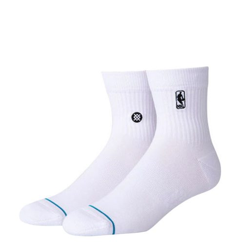 Stance NBA Logo Socks White  38-42