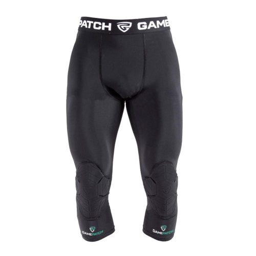  Gamepatch 3/4 Tights with Knee Padding Black L